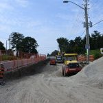 East Side of Mississauga Road (Looking North) – Road Construction